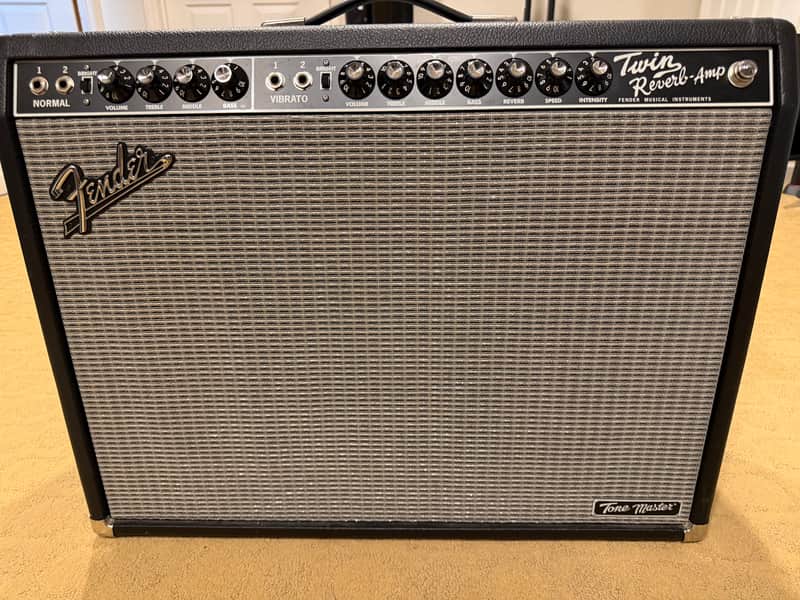 Fender Tone Master Twin Reverb 2-Channel 85-Watt 2x12" Digital Guitar Combo 2019 - Present - Black image 1