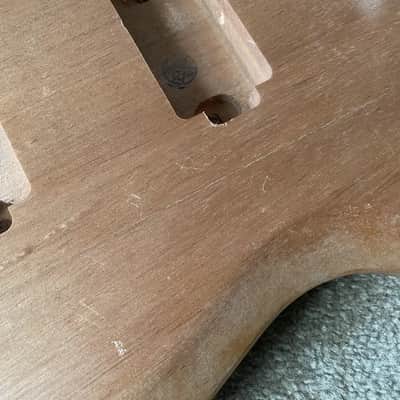 HH Mahogany Wood Solid Guitar Body image 7