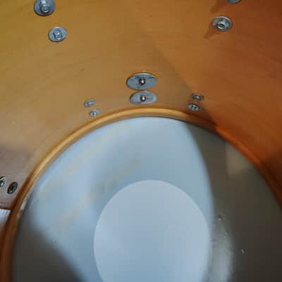 Ludwig 15"(diameter)x12"(Depth) Floor Tom (conversion) 1970's - Gold Sparkle image 16