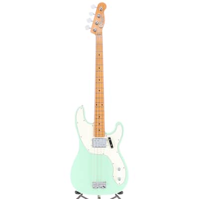 Fender Vintera II '70s Telecaster Bass, Surf Green, Plays | Reverb
