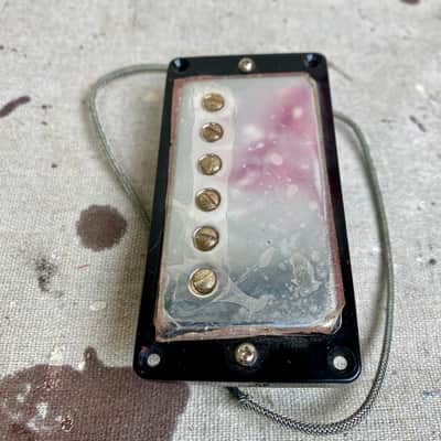 Vintage Gibson Tarback Humbucker Pickup 1980 w/ Pickup Ring NOS 7.50 k ohm image 10