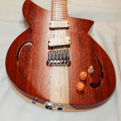 Build to Order GB Liuteria Boutique Plié 6 string semi-hollw image 2