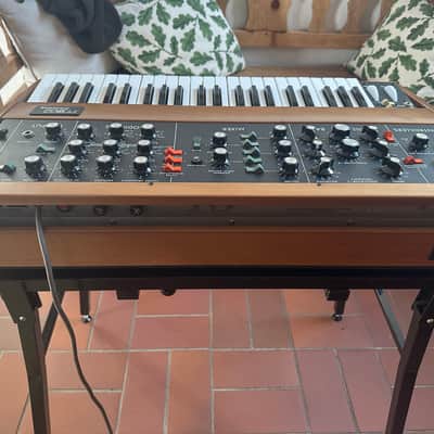 Moog Minimoog Model D 44-Key Monophonic Synthesizer 1971 - 1982 - Black / Wood image 4