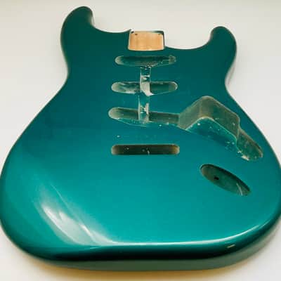 Show Me Nitro Finishes 3lbs 14oz Nitro Lacquer S-Style - Ocean Turquoise image 2