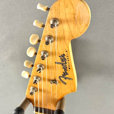 Fender Musicmaster *Clay Dot, Slab Board* 1960 - Desert Sand image 13