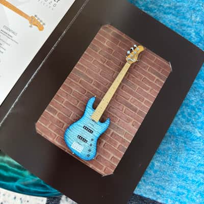 Sadowsky 21-fret Standard Masterbuilt Limited 2020 No.4/30 2020 - Whale Blue Burst Transparent High Polish Burst image 13