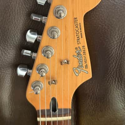 Fender Standard Stratocaster Satin with Rosewood Fretboard 2004 - Gun Metal Blue image 2