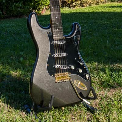 JRGuillaumie  Partscaster  "The Marvin" Strat Rez-O-Matic 2024 - Anthracite metallic image 4