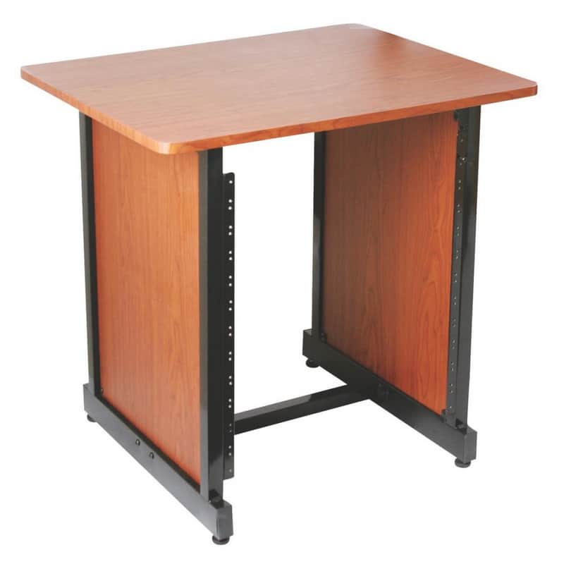 On-Stage WSR7500 Wooden Studio Workstation Rack Cabinet image 1