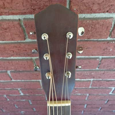 1930's Kay Baritone Archtop Guitar - B Tuning - Acoustic Electric - X Wide Fretboard - Period Case image 4
