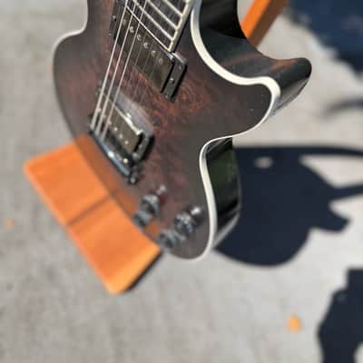 Gibson Les Paul Dark Knight 2019 - Satin Trans Ebony Burst image 5