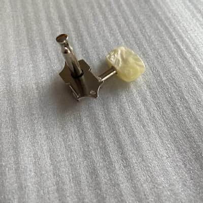 Nickel Finish Hofner HCT500 Bass 2R2L Tuners Tuning Pegs Machine Heads image 3