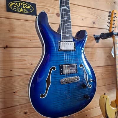 PRS SE Hollowbody II - Faded Blue Burst image 4