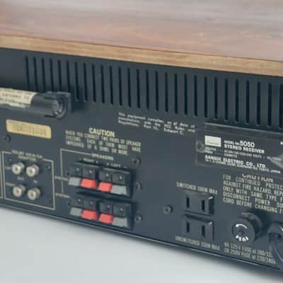 Sansui Model 5050 Stereo Receiver Clean-Tested-Working image 5