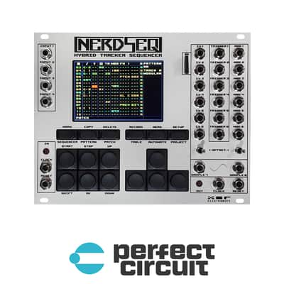 XOR Electronics NerdSEQ Eurorack Sequencer (Silver) [DEMO]