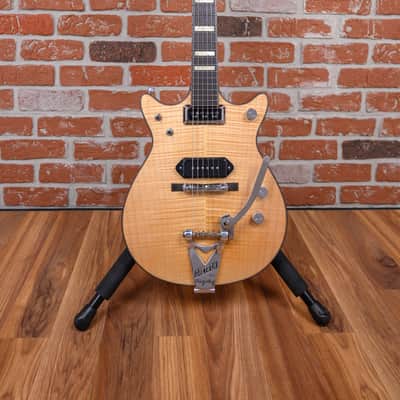 Gretsch USA Custom Shop G6128-CS True Timbre Series Madrigal Masterbuilt Flame Maple Top Natural 2025 w/OHSC image 4