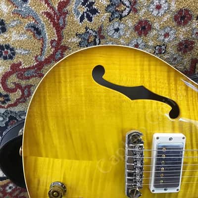 2022 PRS - Hollowbody II Piezo 10 Top MS - McCarty Sunburst - ID 5482 image 4