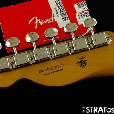 Fender Vintera III Late 50s Telecaster Tele NECK w/ TUNERS, Late 50s, image 6