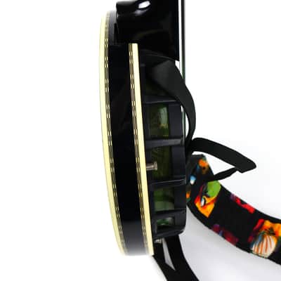 Nechville/Steinberger Fretless Heli-Mount Bass Banjo Owned by Victor Wooten image 10
