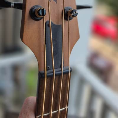 Tacoma Tacoma Thunderchief CB10C Acoustic-Electric Bass w/ Original Case image 5