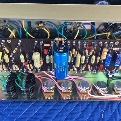 100 watt Superlead Plexi Clone 1968 Marshall Metro Merren Marstran Iskra Mullard NOS image 9