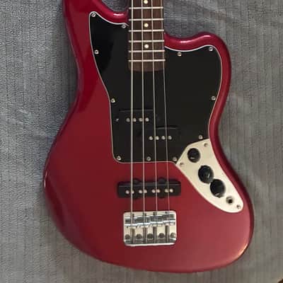 Squier Vintage Modified Jaguar® Bass Special SS 2015 - Candy Apple Red image 1