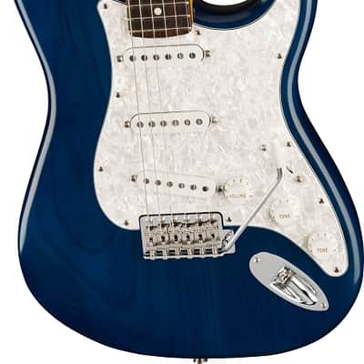 Fender Cory Wong Stratocaster Electric Guitar. Rosewood Fingerboard, Sapphire Blue Transparent image 5