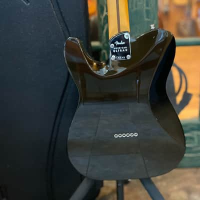 Fender American Ultra II Telecaster SS Electric Guitar in Texas Tea Burst w Case image 18