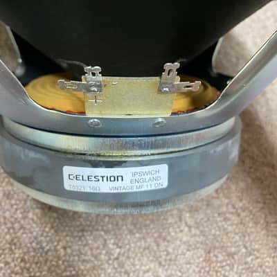 Rare - Made in UK - Marshall Celestion 70w Vintage 30 MF V30 Speakers - G12 - 16 Ohm - Set of Four - MF280 - 1960 image 3