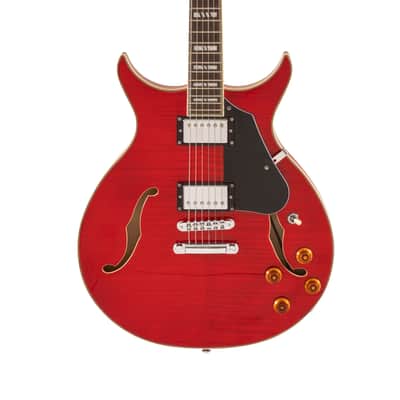 Washburn SH35TR | Wing Series Semi Hollow Electric Guitar, Trans Red. New with Full Warranty! image 1