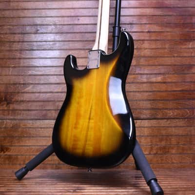 Squier Bullet Strat HSS Brown Sunburst image 4