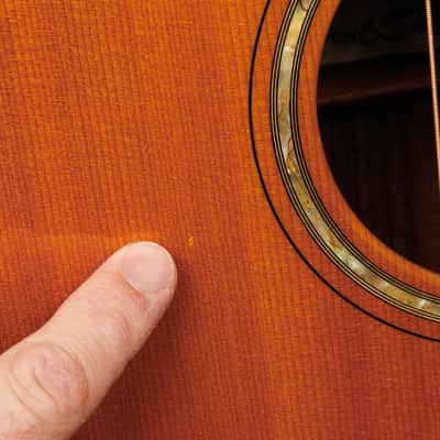 2001 James Goodall RSC Standard Cutaway Indian Rosewood / Sitka Acoustic Guitar image 11