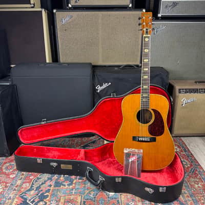 Morris D41 Style Dreadnought Model W-40 Jacaranda Solid Spruce - 1974 image 24
