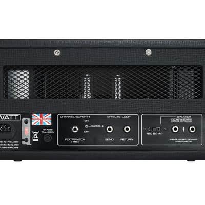 Hiwatt SUPERHI33H 30-Watt 2 Channel Guitar Tube Amplifier Head w/Extreme Gain image 3