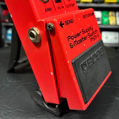 Boss PSM-5 Power Supply & Master Switch (Red Label) 1984 - 1990 - Red image 3