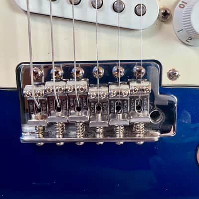 Fender Standard Stratocaster with Maple Fretboard- 2005 - Blue Agave image 4