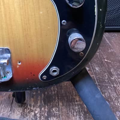 1977 Fender Precision Bass – Vintage USA – 3-Tone Sunburst – Original Pickups image 6