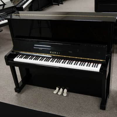 KAWAI NS10 Professional Upright Piano BLACK POLISH image 1