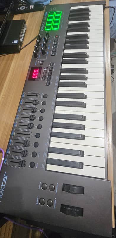 Nektar Impact LX49 USB MIDI Keyboard Controller 2010s - Black image 1