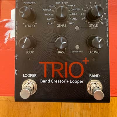 DigiTech TRIO Plus Band Creator + Looper 2010s - Black image 2
