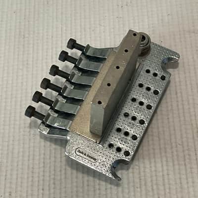 1980's Original German Made Chrome Floyd Rose Guitar Tremolo Bridge image 10