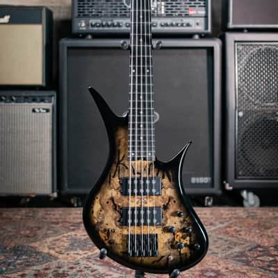 Legator HB5SS-JB 5-String Electric Bass - Jupiter Burst with Gig Bag image 3