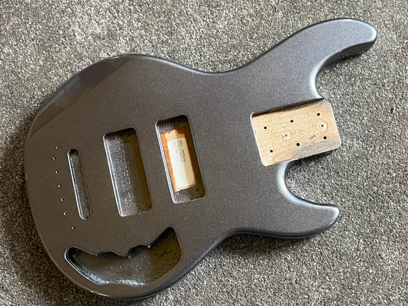 G&L CLF Research L-2500 S750 bass body USA graphite metallic image 1