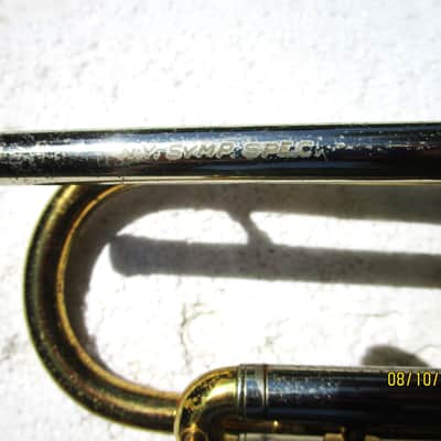 Conn NY Symphony Special Trumpet, 1936, Highly Engraved, Original Finish & Case image 5