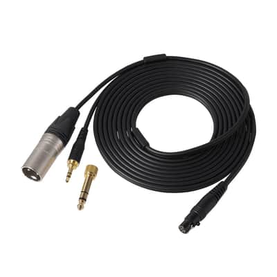 Mint Liquid Audio Audio Technica BPHS2S Single-Ear Broadcast Headset Bundle w/Pig Hog PHX14-25 Headphone Extension Cable Polishing Cloth image 5