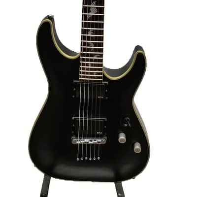 Schecter Damien Platinum 6 2010s - Satin Black image 1