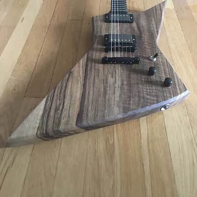 the JACKAL XPro Flamed Korina-by Black Diamond 25-yrs Hand Crafting Guitars In AMERICA image 3