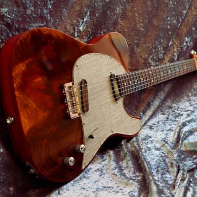 GB Liuteria Traditional Tele walnut and fabric image 8