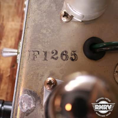 1965 Fender Princeton Reverb 12-Watt 1x12" Guitar Combo  Black Panel image 11