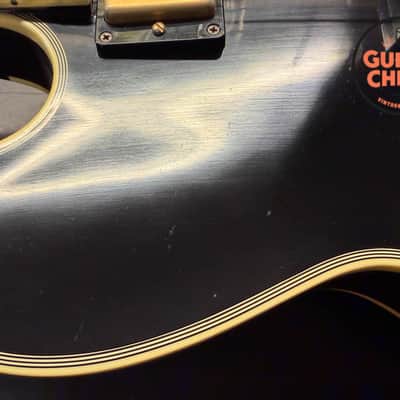 2012 Gibson Custom Shop ES-355 Ebony Black VOS Bigsby OHSC COA image 16